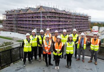 Topping out ceremony marks significant milestone for £11m later living development in Seacroft